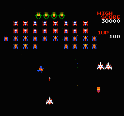 Galaga: Demons of Death gameplay screenshot